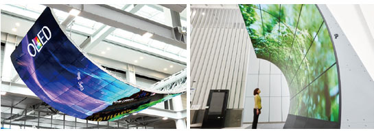 柔性OLED拚接屏和LCD91视频APP污版、LED顯示屏有什麽區別