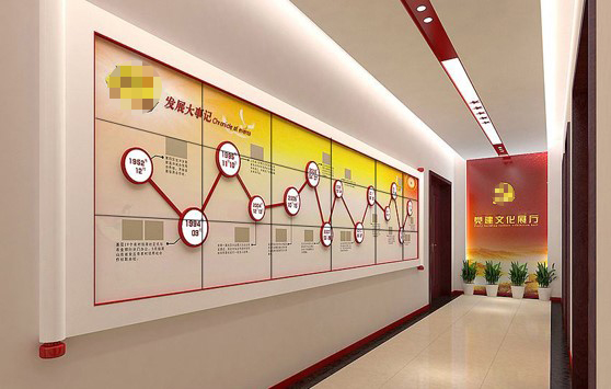 可移動拚接屏智能黨建、滑軌屏展廳解決方案